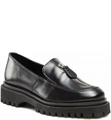 Półbuty wsuwane Sergio Bardi czarne damskie 