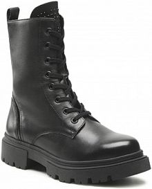 Trapery Sergio Bardi czarne damskie EST-A1009-03SB Black