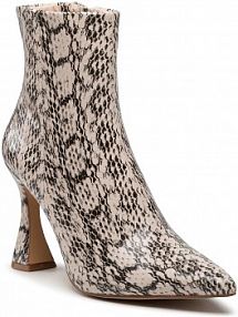 Botki na szpilce Aldo beżowe 