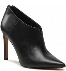 Botki na szpilce Baldowski czarne 