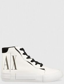 Trampki wysokie Armani Exchange  białe damskie XDZ022.XV573.00152