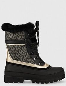 Śniegowce MICHAEL Michael Kors  czarne damskie 40F2OZFB5B.039