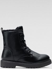 Trzewiki Clara Barson czarne damskie WS5621-05