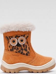 Kozaki Lasocki Kids brązowe dziecięce CI12-2693-16