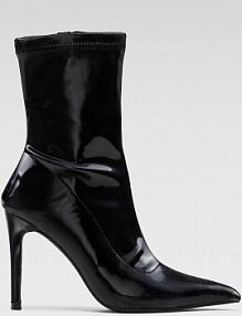 Botki na szpilce Jenny Fairy czarne LS5629-10A