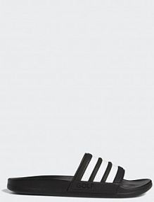 Klapki basenowe Adidas czarne/białe dziecięce ADILETTE COMFORT  LGC81