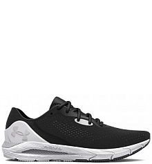 Buty do biegania Under Armour czarne/białe dziecięce UA HOVR™ Sonic 5
