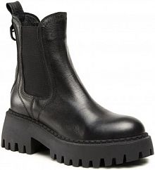 Botki Badura czarne damskie 