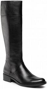 Oficerki Caprice czarne 