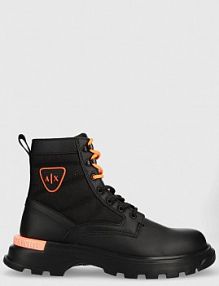 Botki Armani Exchange  czarne męskie XUM010.XV613.K001