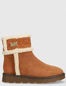 Śniegowce MICHAEL Michael Kors  brązowe damskie 40F2MRFE6S.230