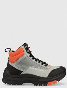 Kozaki Calvin Klein Jeans  szare dziecięce  YM0YM00475.0GJ