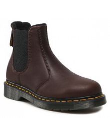 Sztyblety Dr. Martens bordowy damskie 