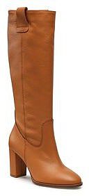 Kozaki na obcasie R.Polański brązowe 