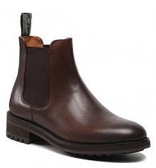 Sztyblety Polo Ralph Lauren brązowe męskie 