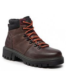 Trapery Wrangler brązowe męskie 