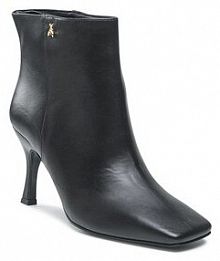 Botki na szpilce Patrizia Pepe czarne 