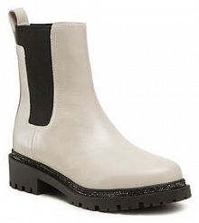 Sztyblety DKNY beżowe damskie Rick K3277812 Dp Vanilla 2E9