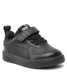 Buty na rzepy Puma czarne dziecięce 