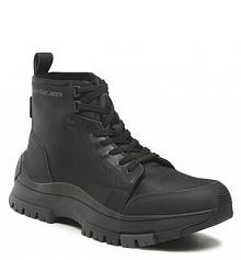 Trzewiki Calvin Klein Jeans czarne męskie 