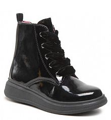 Kozaki Garvalin czarne dziecięce 