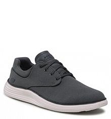 Półbuty sznurowane Skechers szare męskie 