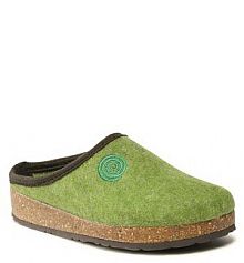 Kapcie Dr. Brinkmann zielone damskie 