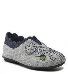 Kapcie Manitu szare damskie 