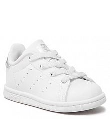 Półbuty sznurowane adidas białe dziecięce 