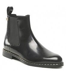 Sztyblety Baldinini czarne damskie D3A343SPAZ0000 Nero