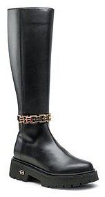 Kozaki Baldinini czarne damskie 