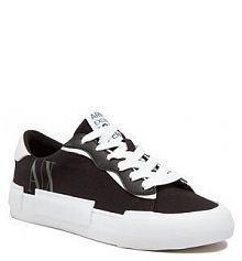 Tenisówki Armani Exchange czarne damskie 