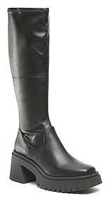 Kozaki na obcasie Steve Madden czarne 