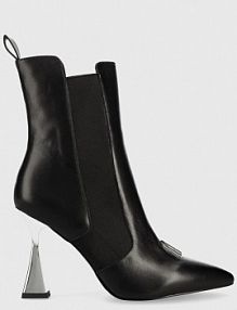 Botki Karl Lagerfeld  czarne dziecięce  KL32044.000