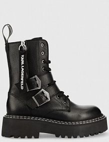 Botki Karl Lagerfeld  czarne dziecięce  KL45275.000