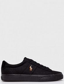 Tenisówki Polo Ralph Lauren  czarne damskie 816764497002