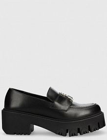 Mokasyny PATRIZIA PEPE  czarne damskie 8Z0009.L011.K103