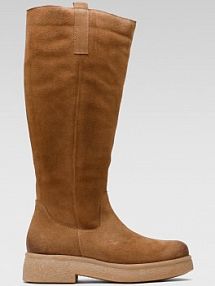 Kozaki LASOCKI beżowe damskie WI23-BULGY-06