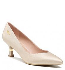 Czółenka Liu Jo złote Gaia 10 SF2265 EX076 Light Gold 04178