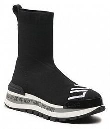 Botki na koturnie Liu Jo czarne Amazing 09 BF2135 TX234 Black 22222