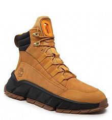 Kozaki Timberland brązowe męskie Tbl Trubo Wp Boot TB0A5M7K231 Wheat Nubuck