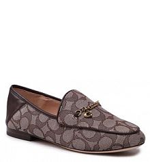 Półbuty wsuwane Coach brązowe damskie 