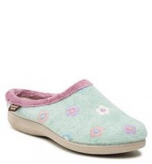 Kapcie Manitu zielone damskie 