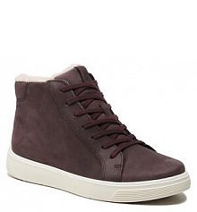 Botki ECCO fioletowe damskie 