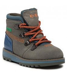 Kozaki Kickers zielone dziecięce KickNature 878760-10-20 M Kaki Orange