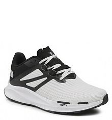 Buty do biegania The North Face białe, czarne męskie Vectiv Eminus NF0A4OAWLA91 Tnf White/Tnf Black