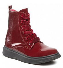 Kozaki Garvalin bordowy dziecięce 