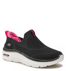 Półbuty wsuwane Skechers czarne damskie 