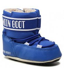 Śniegowce Moon Boot niebieskie dziecięce 