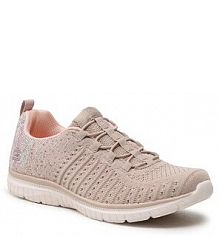 Półbuty wsuwane Skechers różowe damskie 